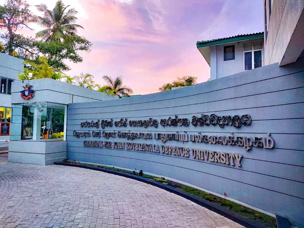 Kotelawala Defence University - Werahera